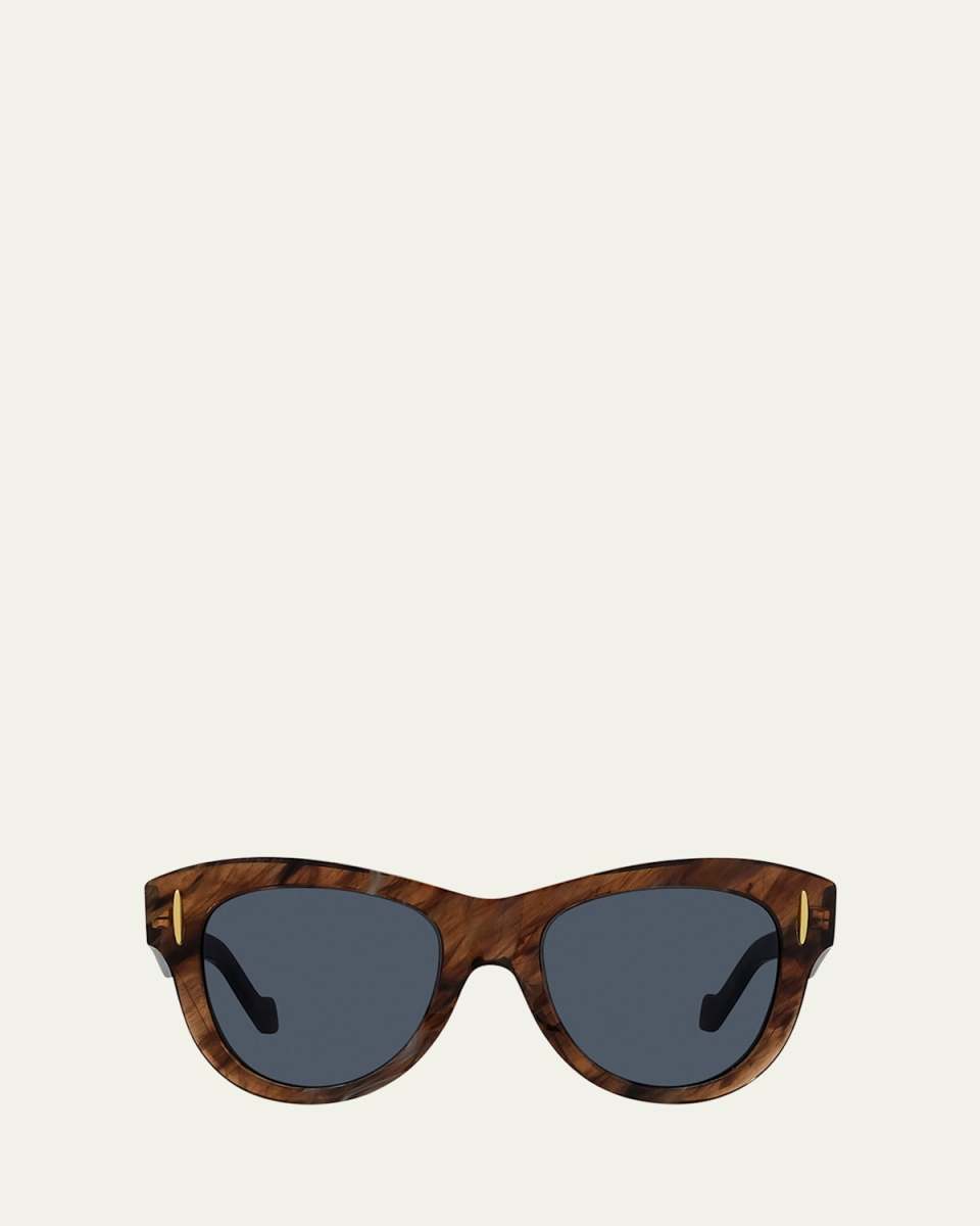 Anagram Acetate Butterfly Sunglasses